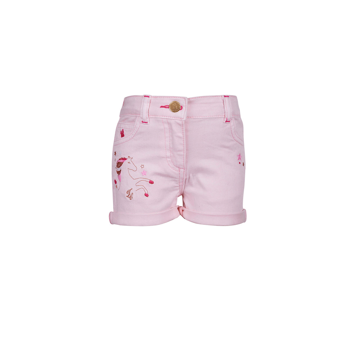 Thomas Cook Girl's Kit Denim Short Pale Pink