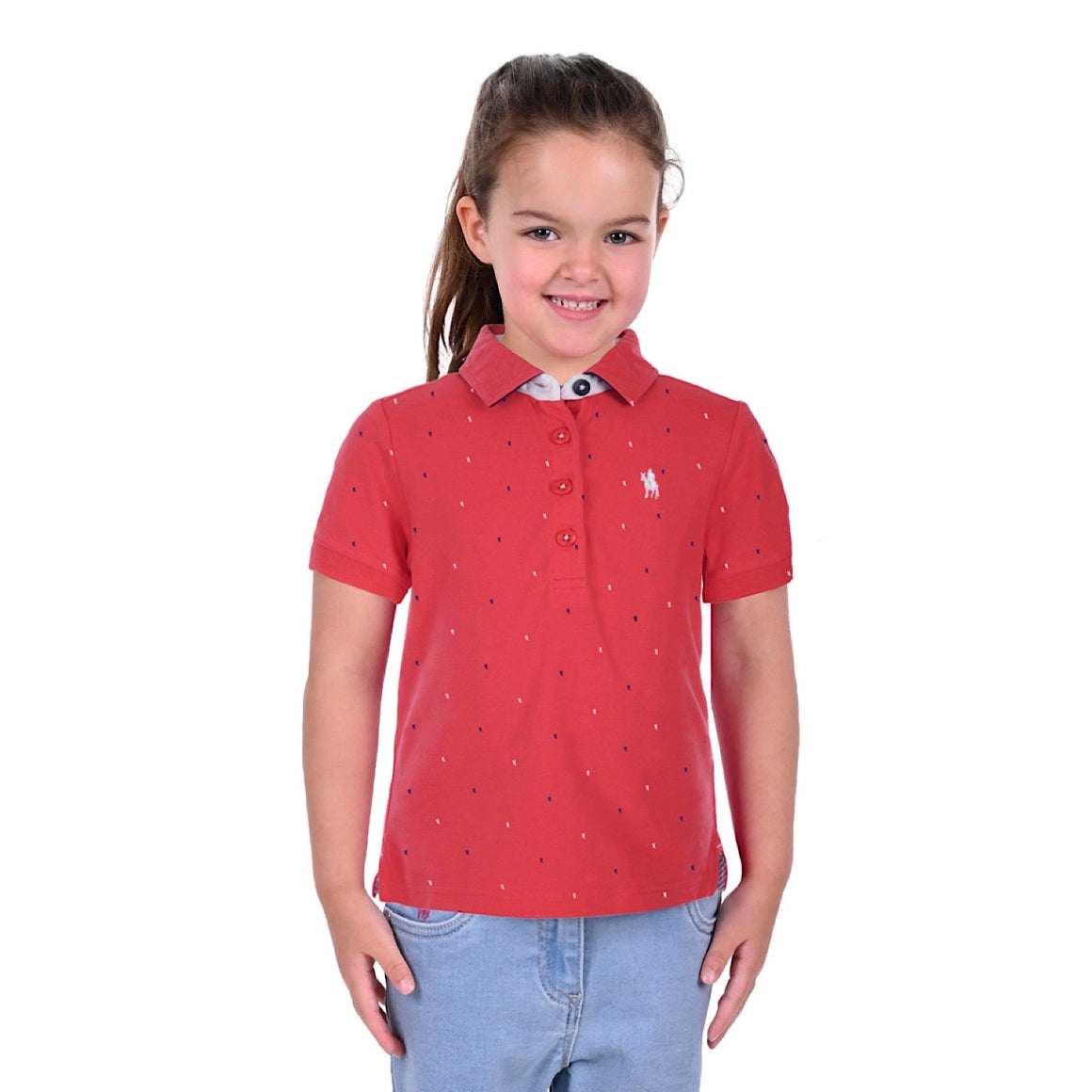 Thomas Cook Girls Cady S/S Polo Watermelon