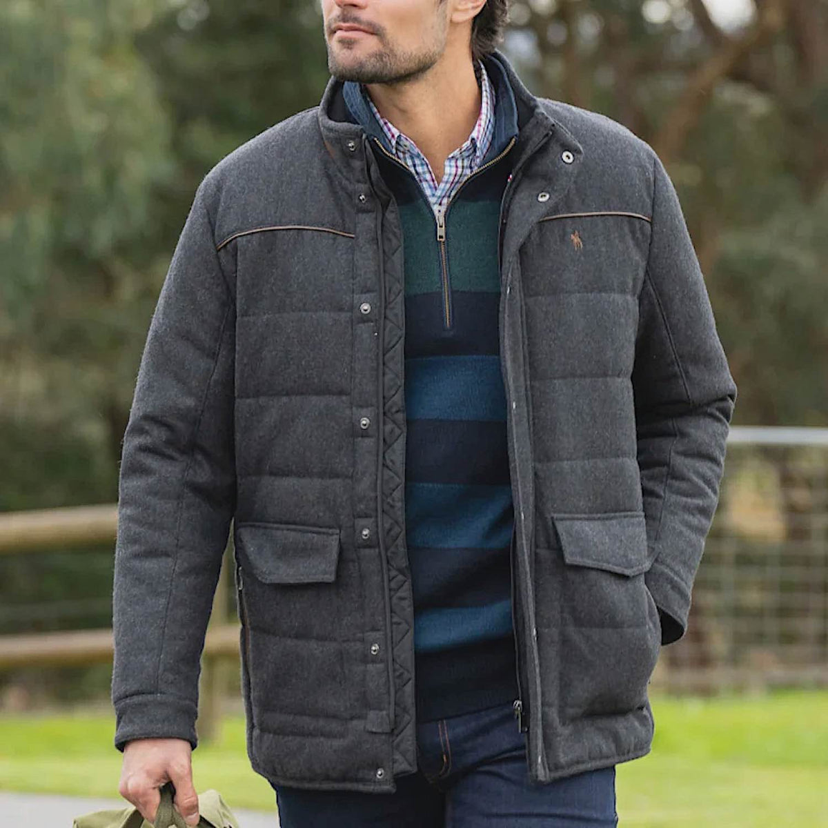 Thomas Cook Men's Strathford Jacket - Charcoal Marle