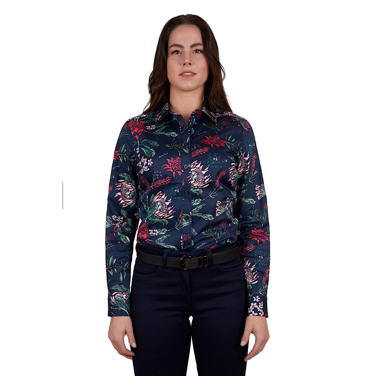 Thomas Cook Womens Flora Shirt Navy