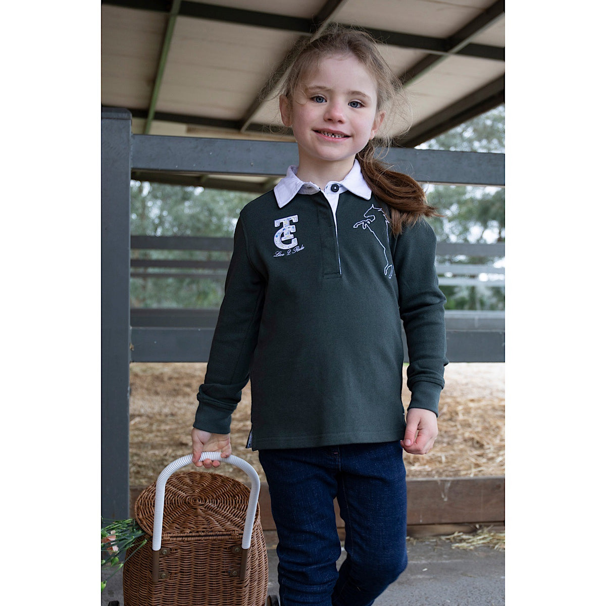 Thomas Cook Girls Bella Rugby Olive
