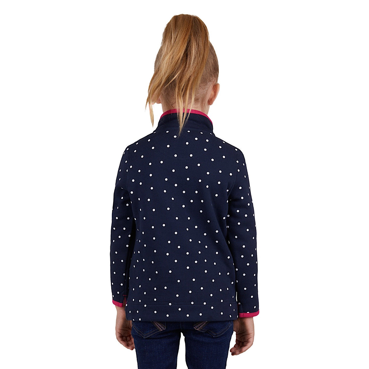 Thomas Cook Girls Emma Fleece Rugby Navy