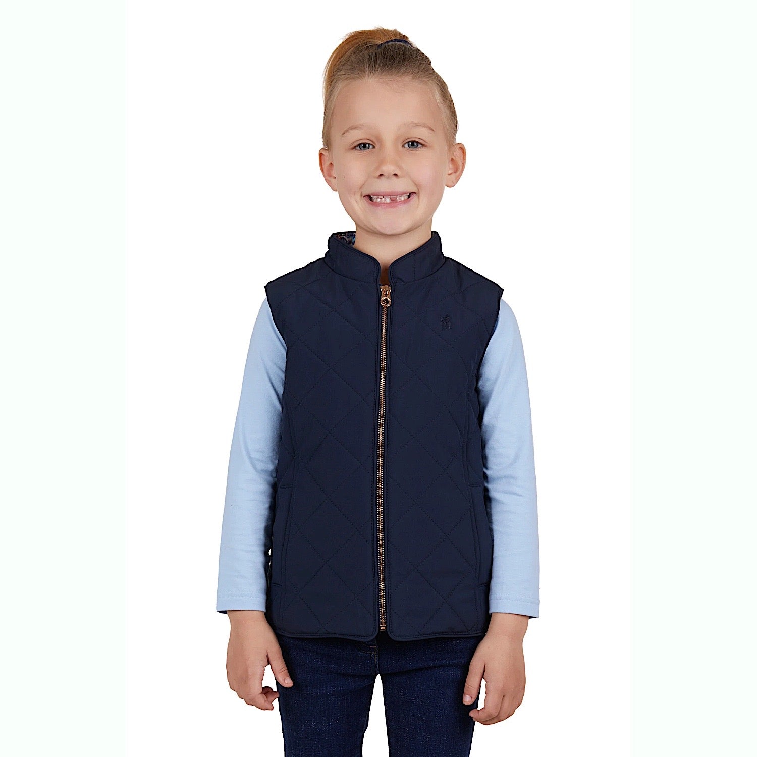 Buy Thomas Cook Girls Patti Vest Navy The Stable Door