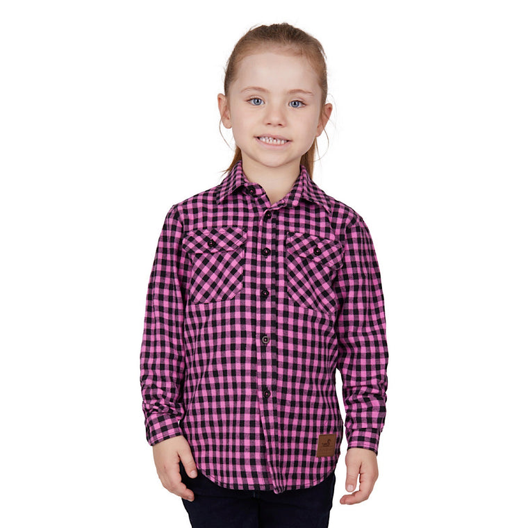 Dux-Bak Kids Adrianna Thermal L/S Shirt Pink
