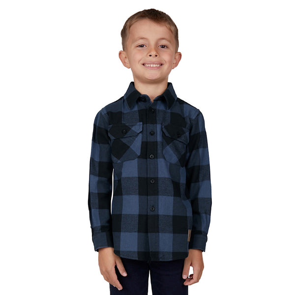 Buy Dux-Bak Kids Dens Thermal L/S Shirt Navy - The Stable Door