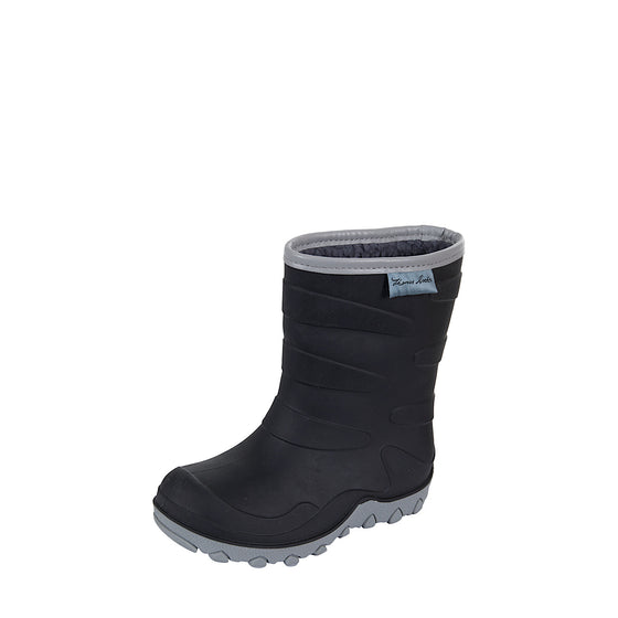 Thomas Cook Kids Norfolk Gumboot Black/Grey