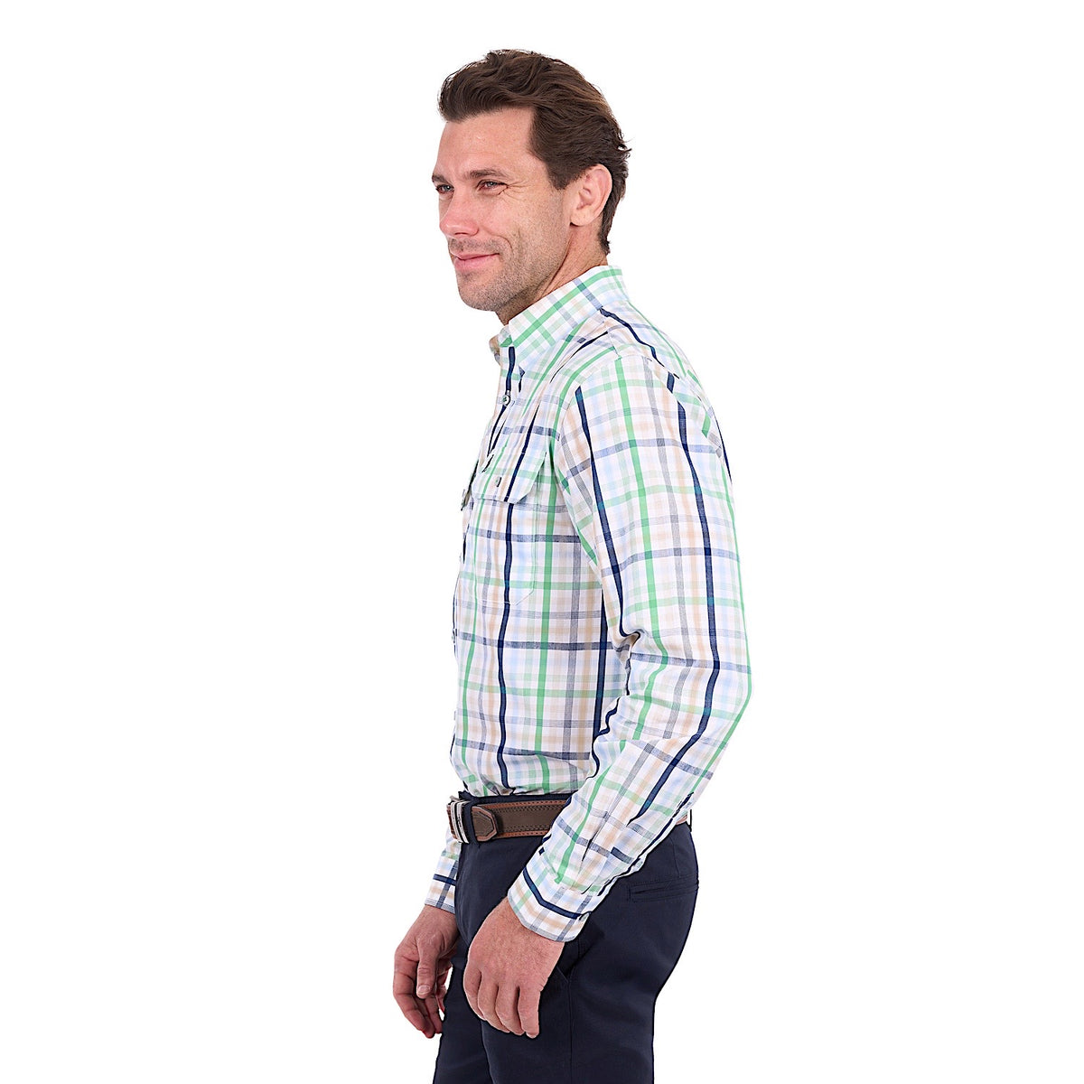 Thomas Cook Men's Louie Shirt - Green / Multi