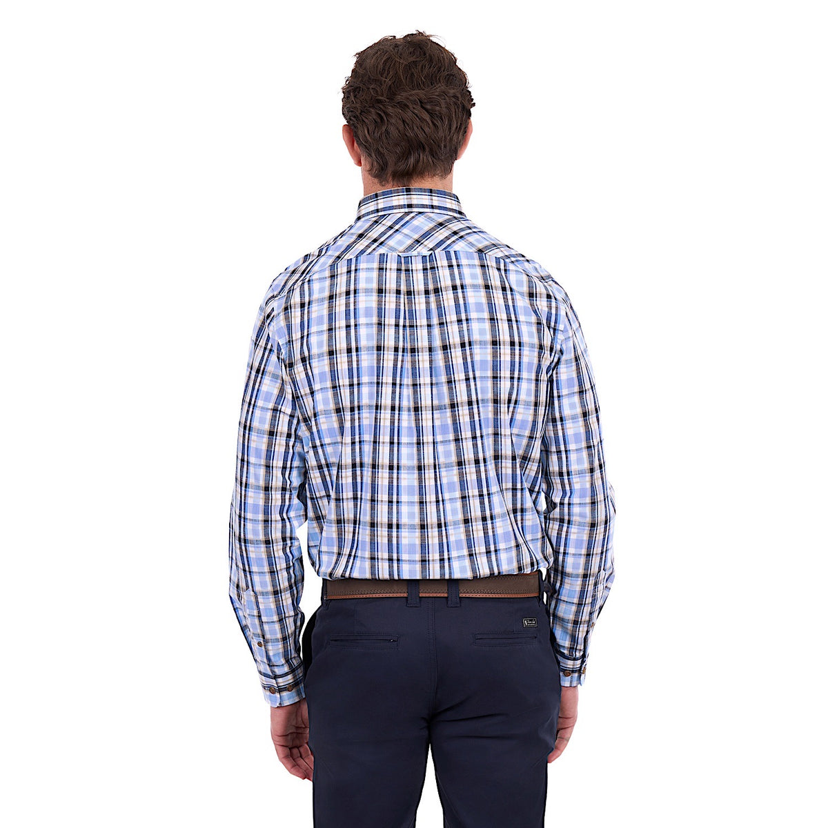 Thomas Cook Men's Roman Shirt - Light Blue / Black
