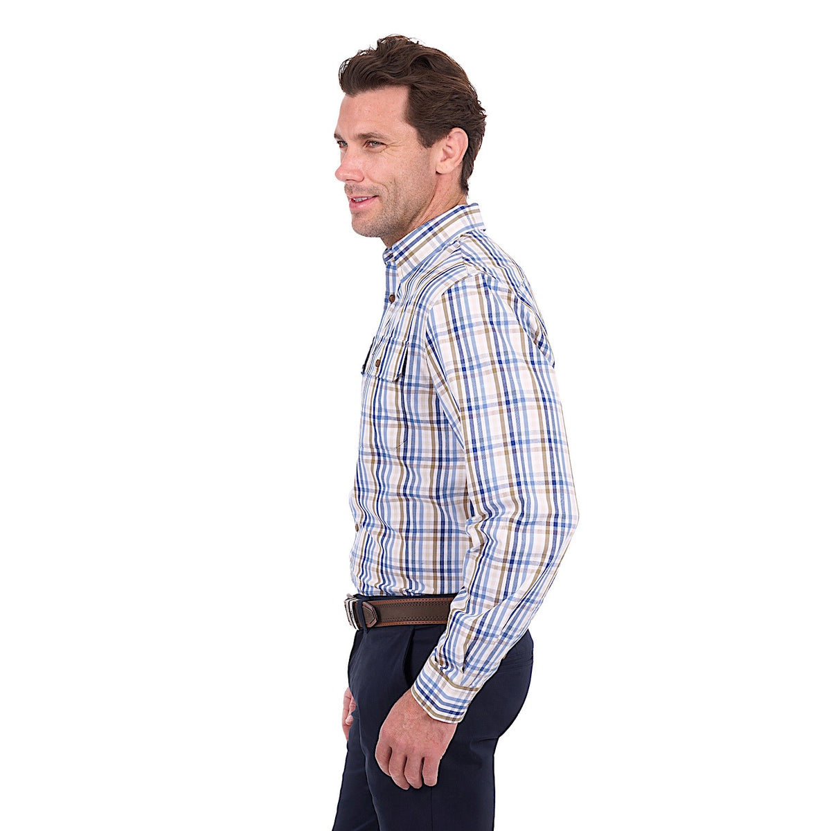 Thomas Cook Men's Tommy Shirt - Tan / Navy