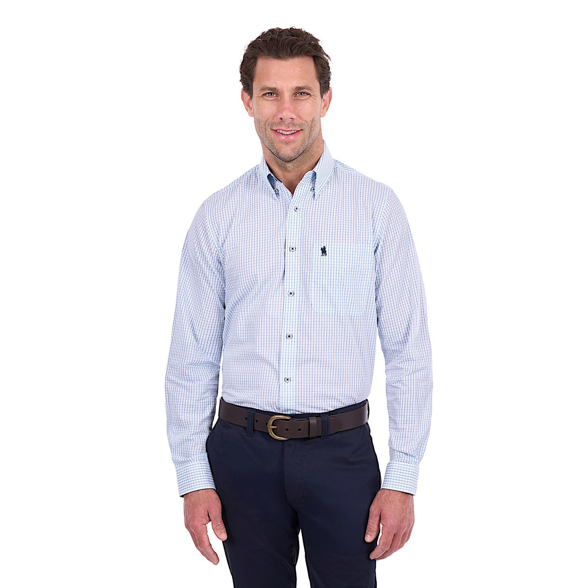 Thomas Cook Men's Leo Shirt - White / Blue