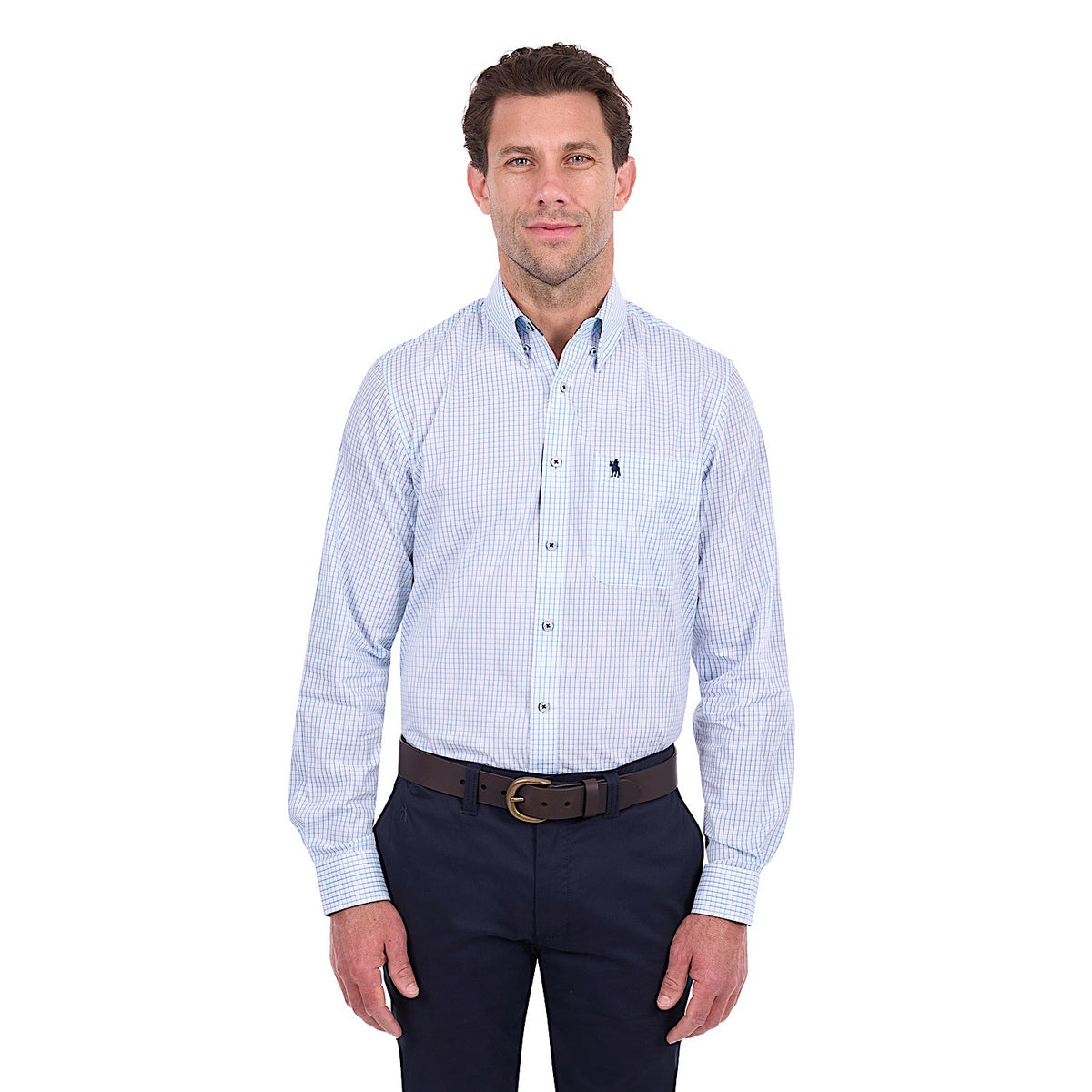 Thomas Cook Men's Leo Shirt - White / Blue