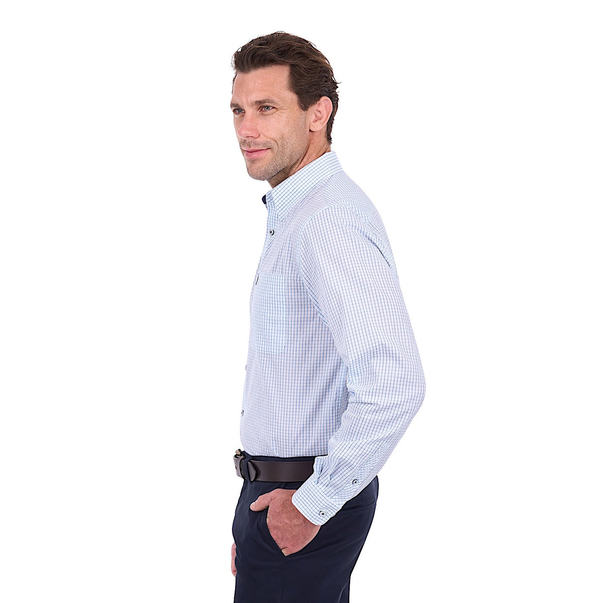 Thomas Cook Men's Leo Shirt - White / Blue