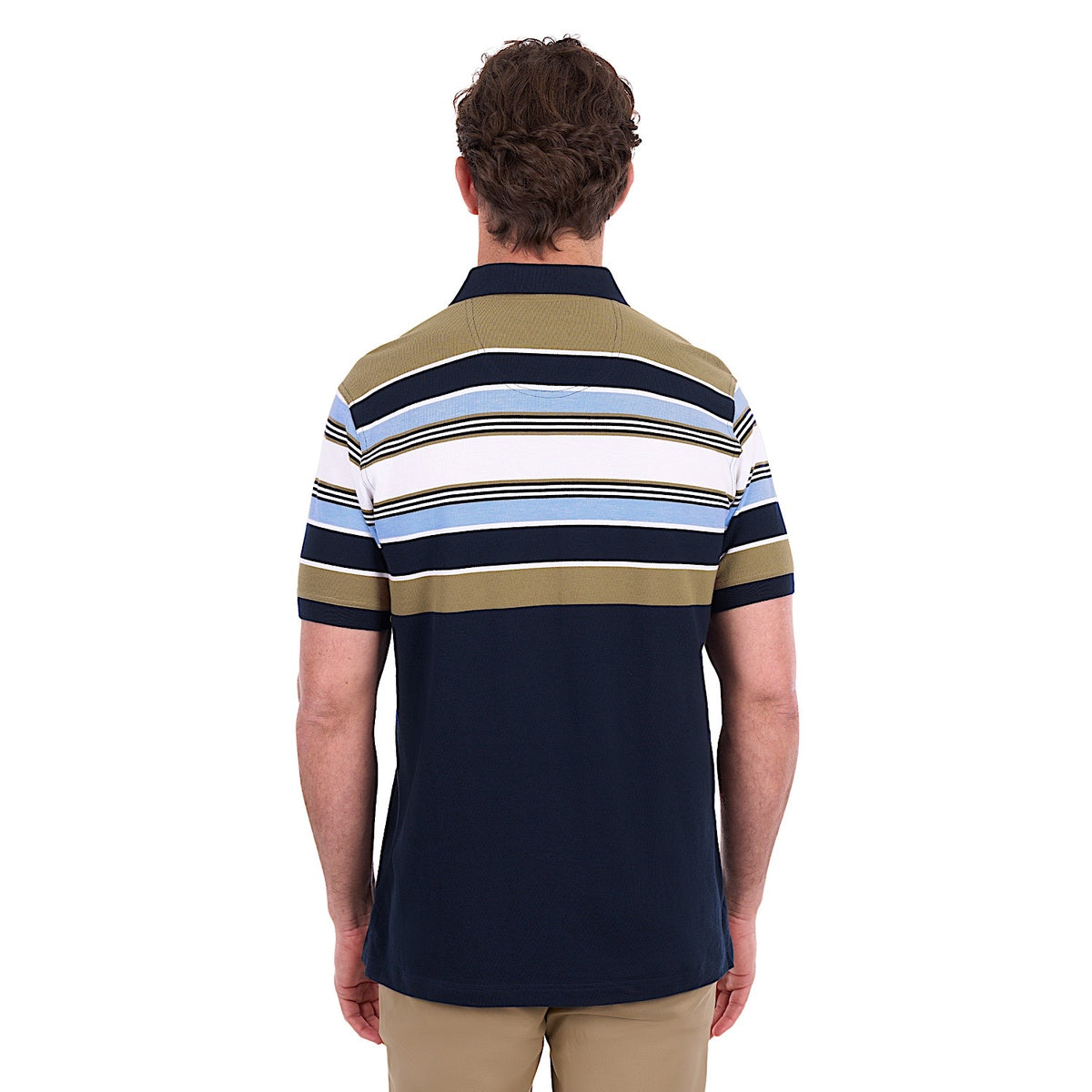 Thomas Cook Men's Phillip Polo - Navy / Tan
