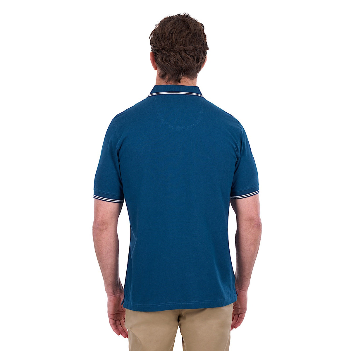 Thomas Cook Men's Henry Tailored Polo - Petrol