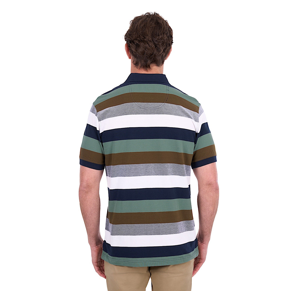 Thomas Cook Men's Wayne Polo - Tan / Sage
