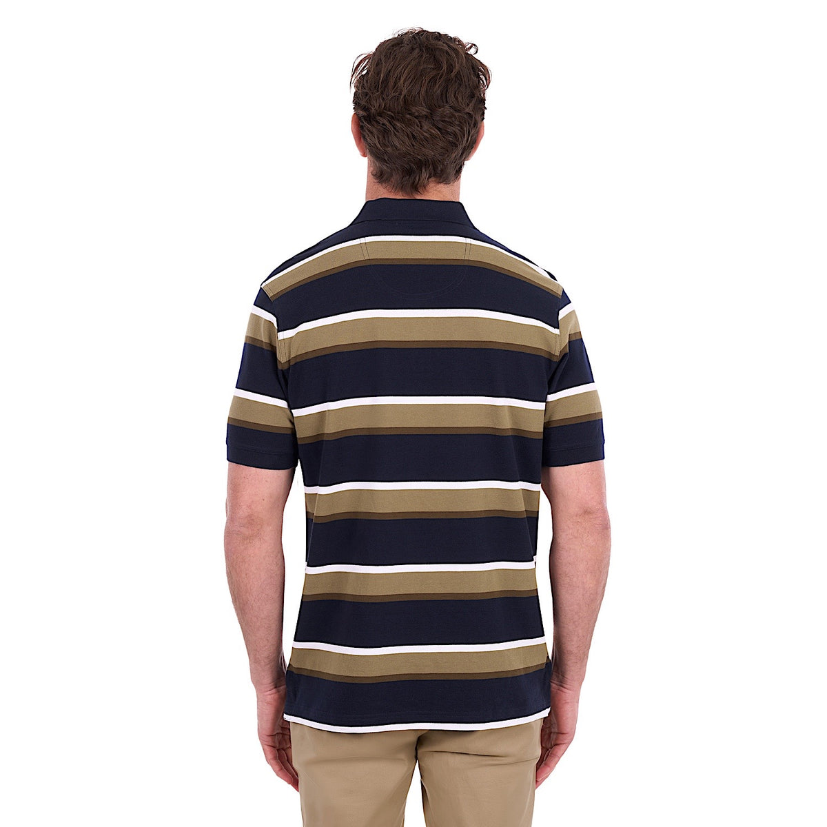 Thomas Cook Men's Vincent Polo - Navy / Tan