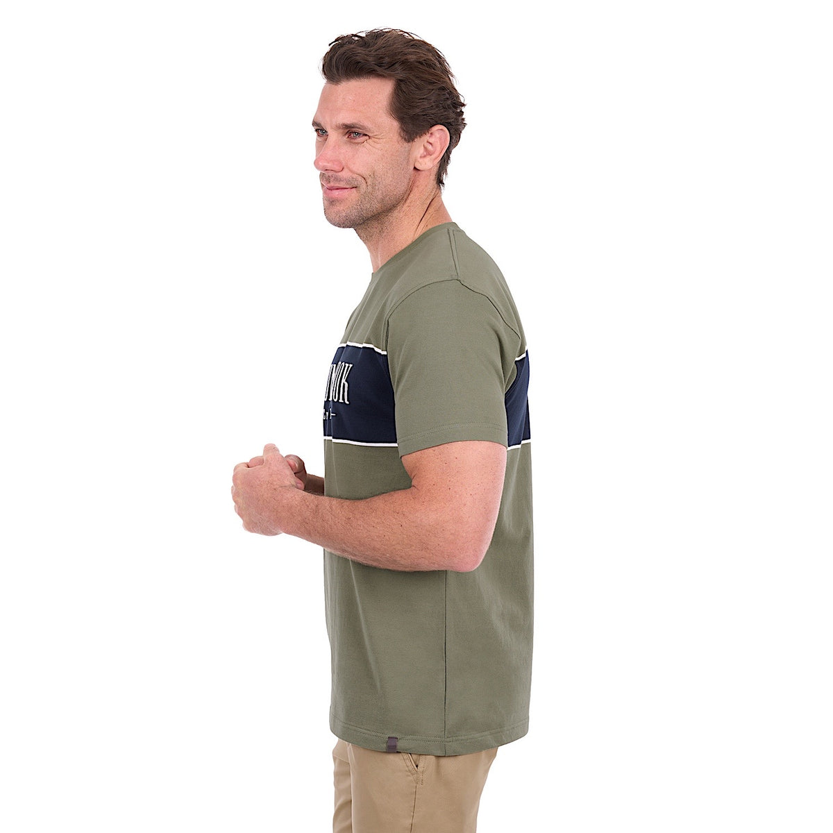 Thomas Cook Men's Jay Tee - Olive / Navy