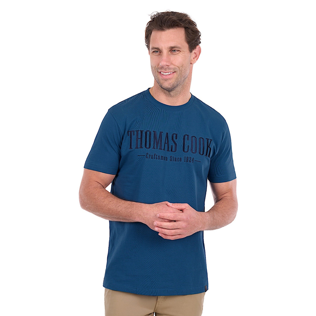 Thomas Cook Men's Nathan Tee - Washed Blue