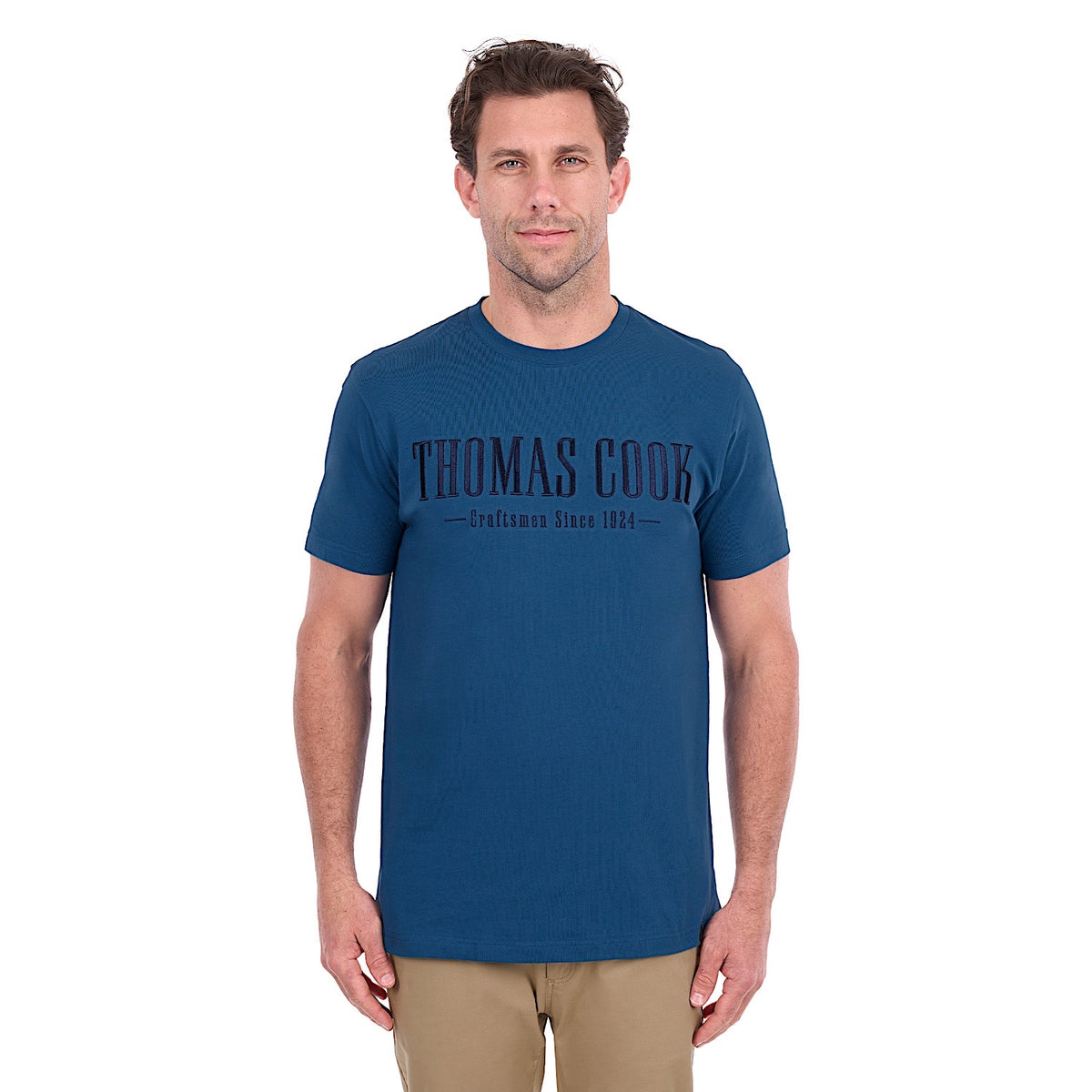 Thomas Cook Men's Nathan Tee - Washed Blue