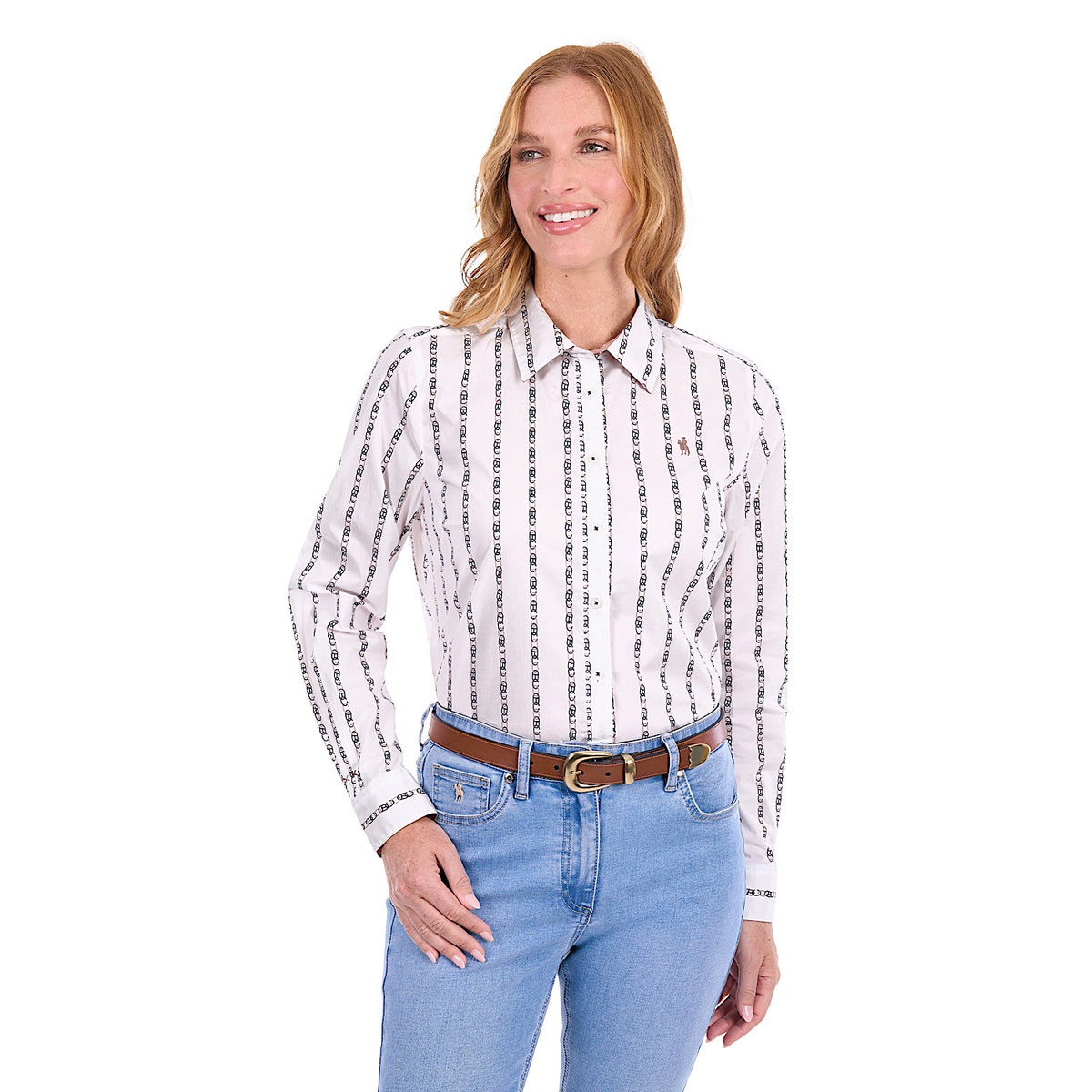 Thomas Cook Women's Lina Shirt - Navy / Tan