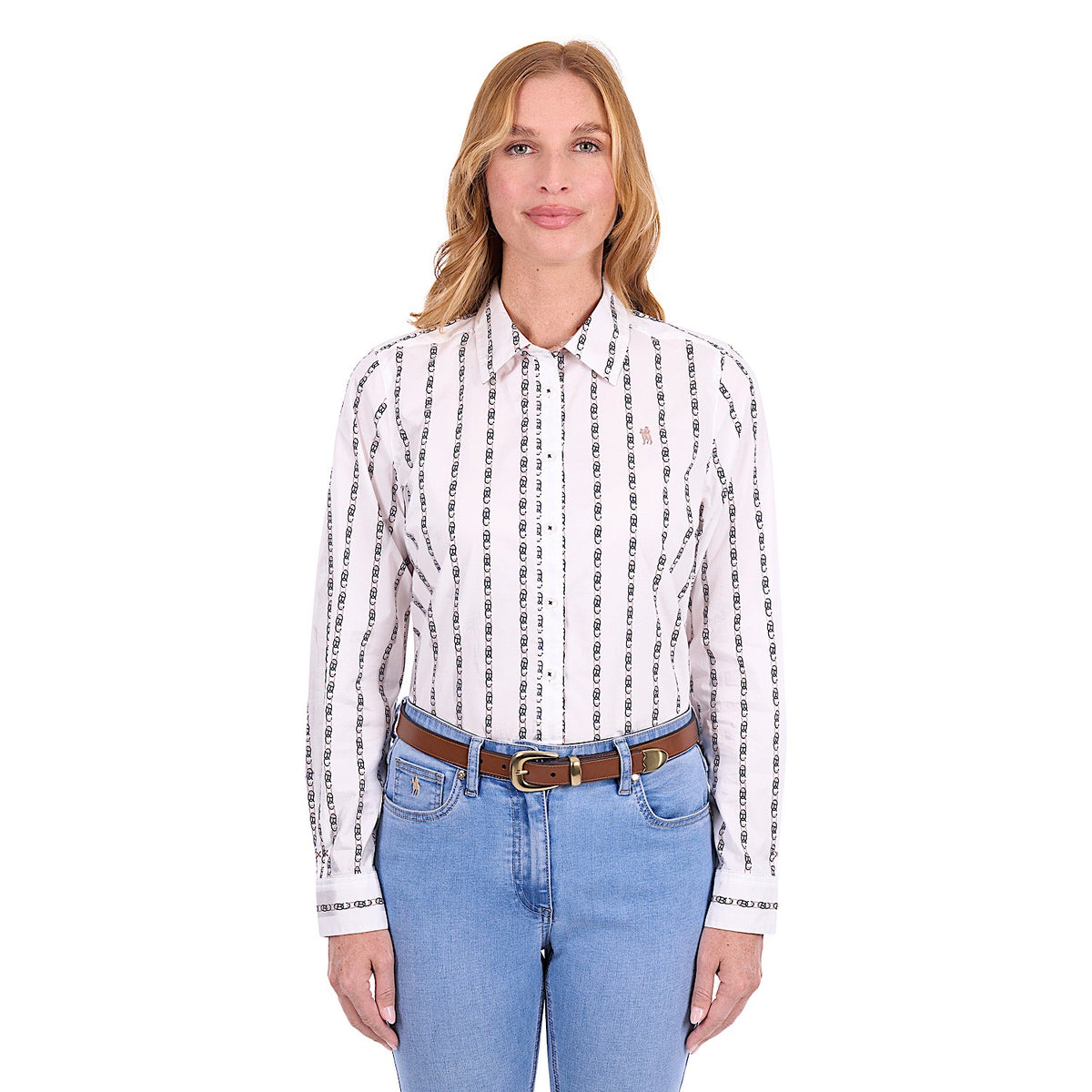 Thomas Cook Women's Lina Shirt - Navy / Tan