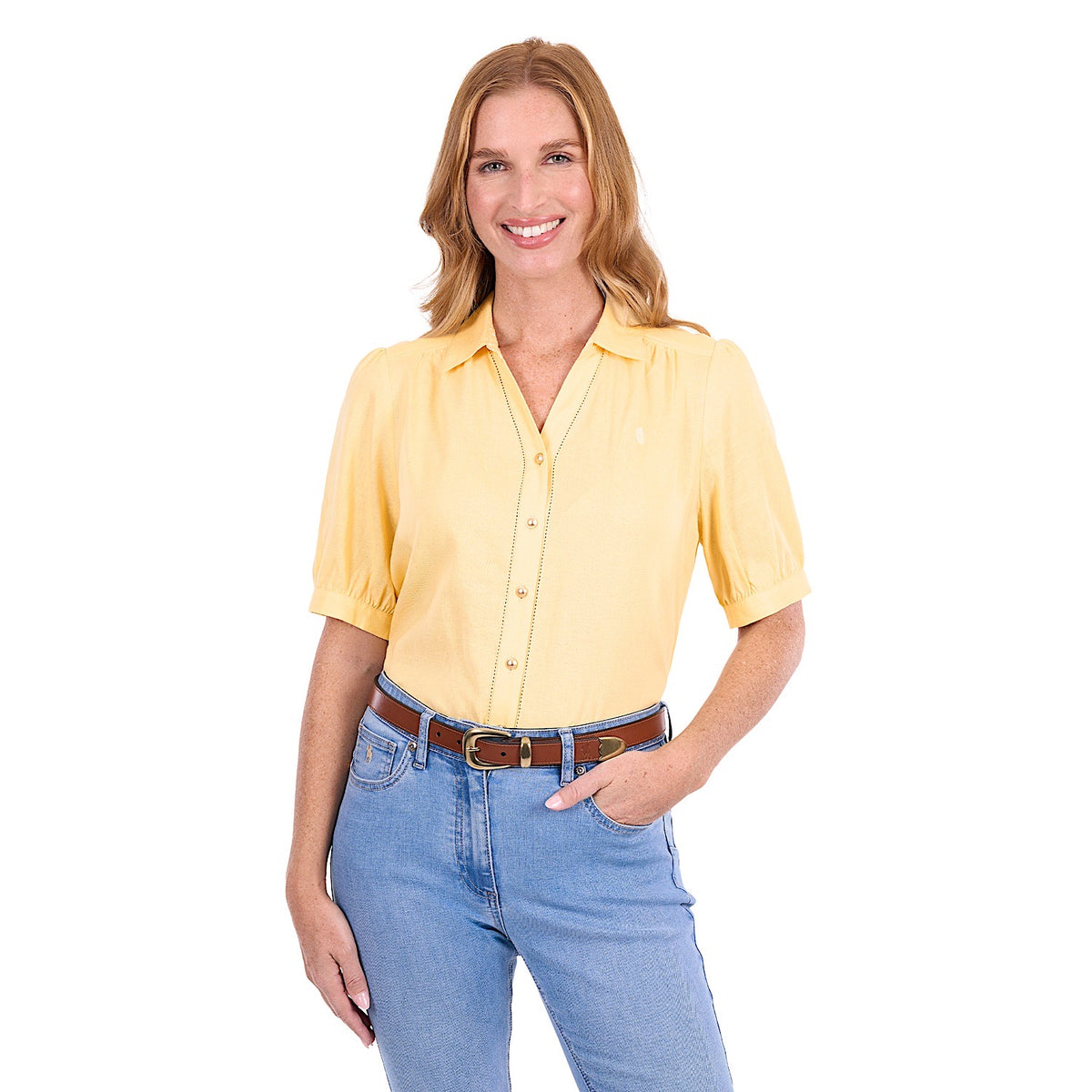 Thomas Cook Women's Colette Short Sleeve Shirt - Sunlight