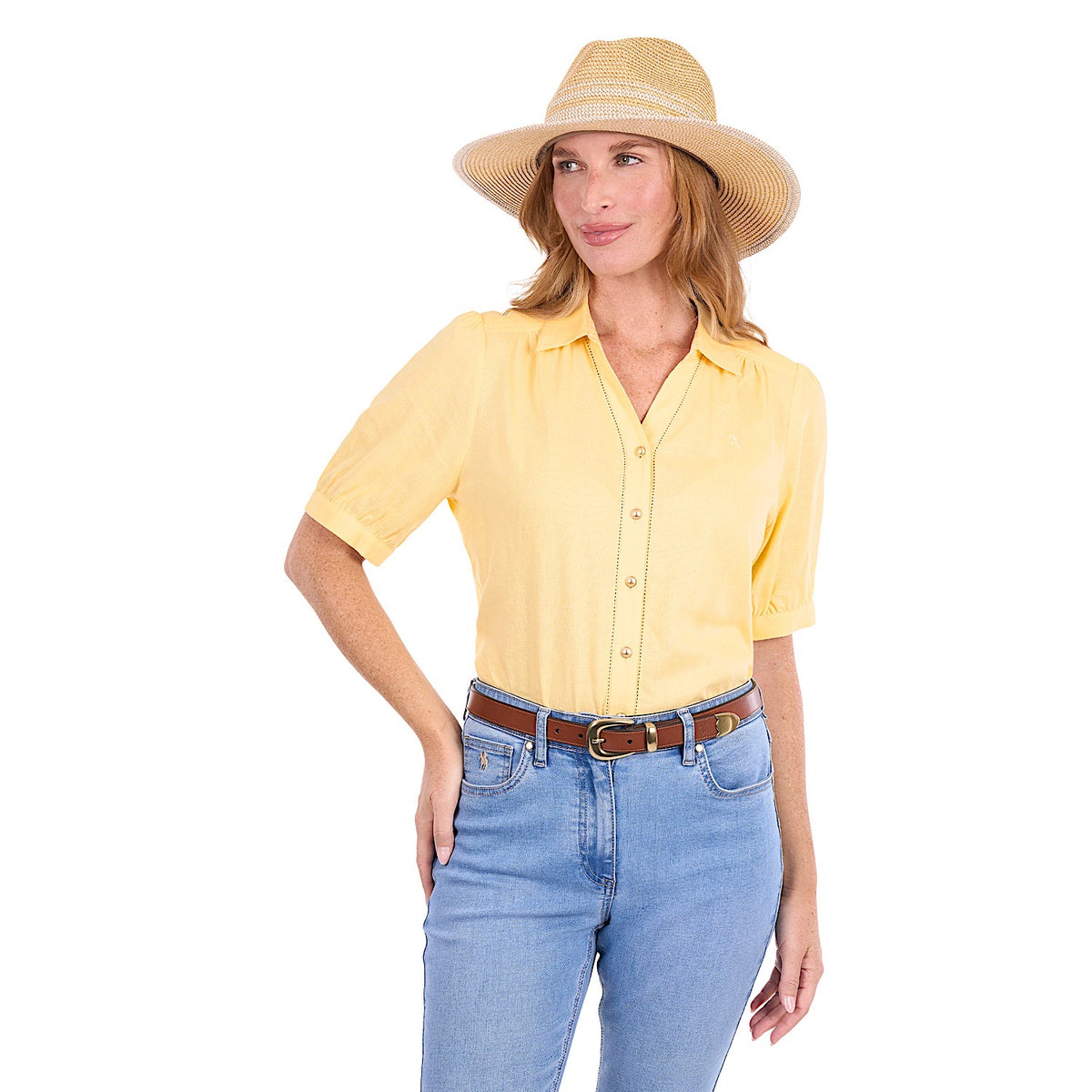 Thomas Cook Women's Colette Short Sleeve Shirt - Sunlight