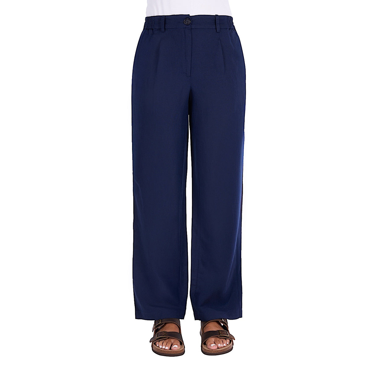 Thomas Cook Women's Eva Linen Pant - Navy