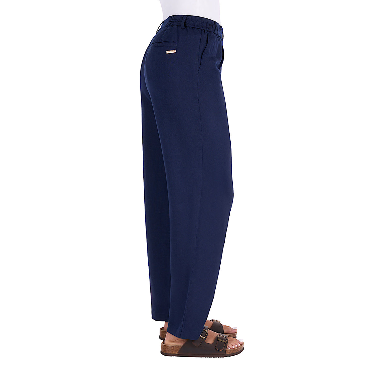 Thomas Cook Women's Eva Linen Pant - Navy