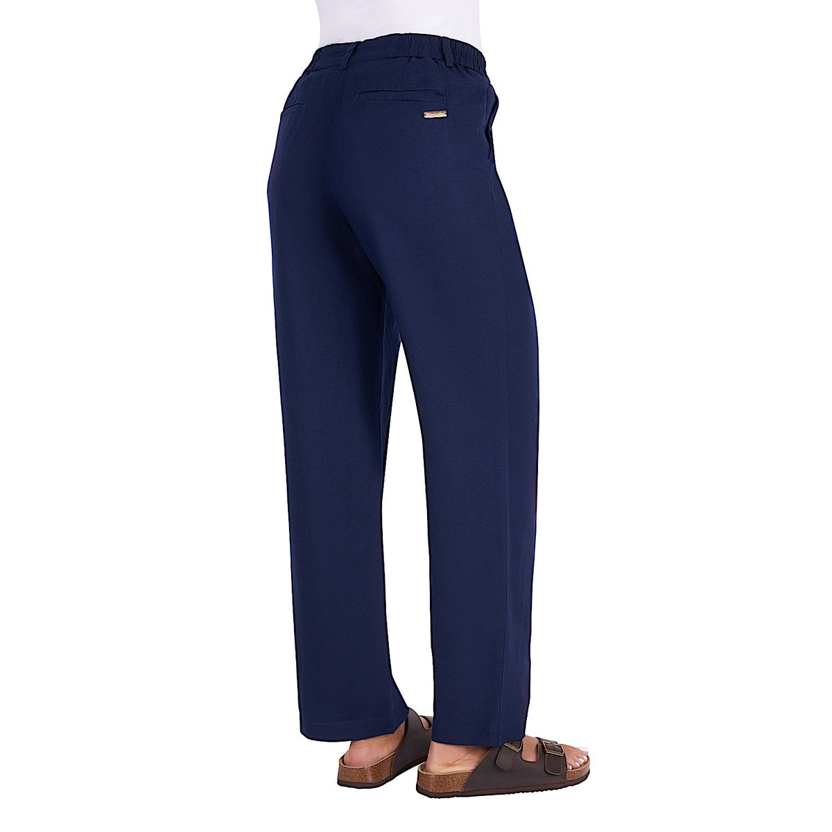 Thomas Cook Women's Eva Linen Pant - Navy