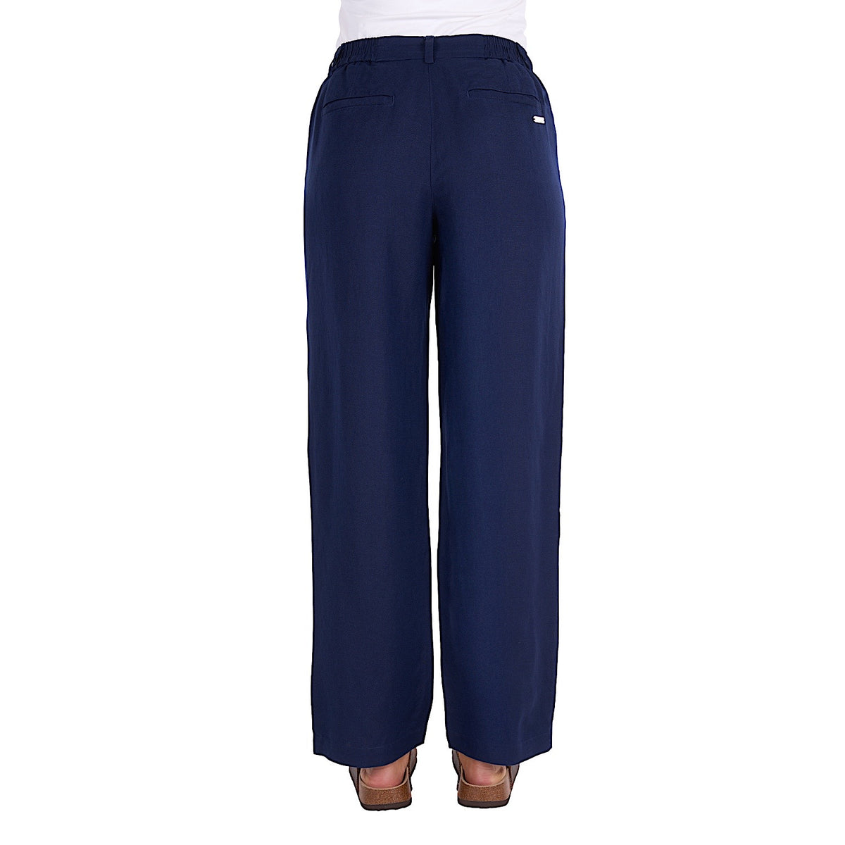 Thomas Cook Women's Eva Linen Pant - Navy