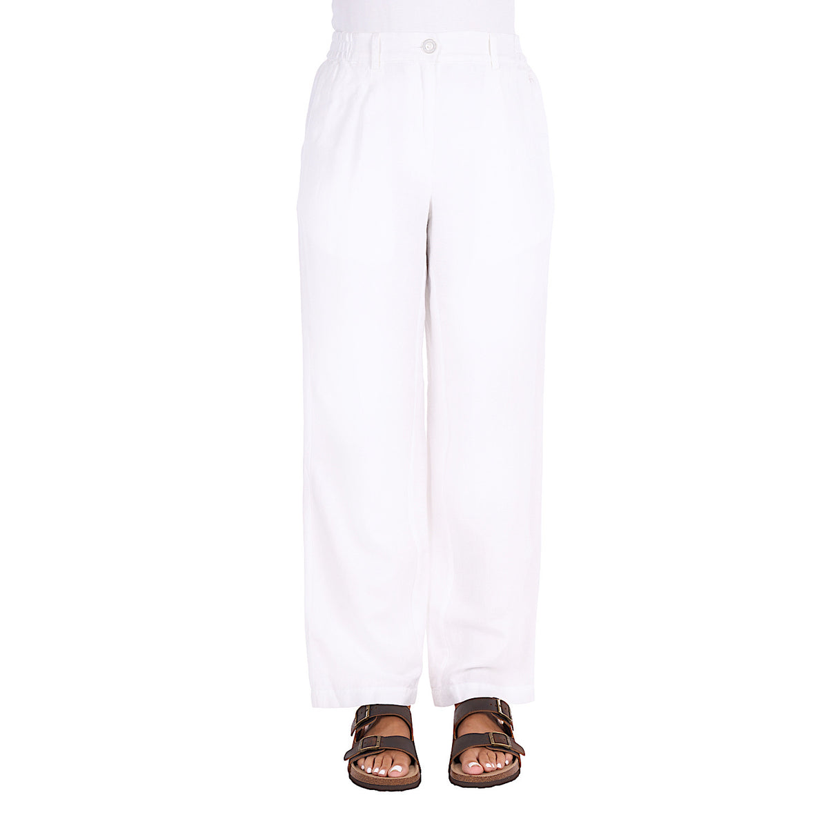 Thomas Cook Women's Eva Linen Pant - White