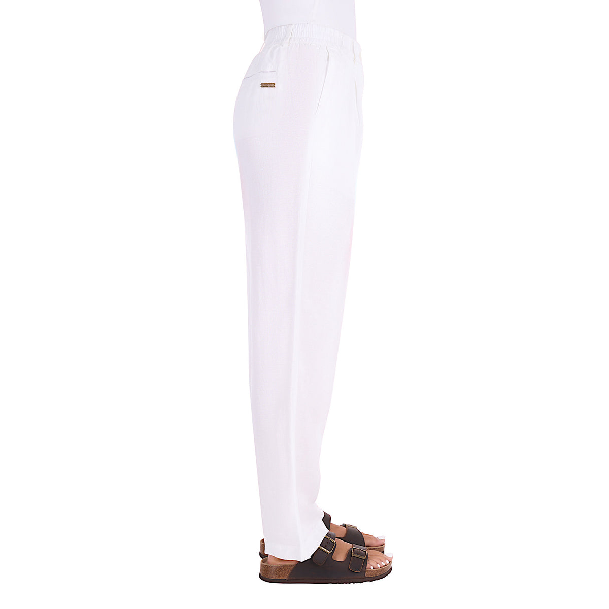 Thomas Cook Women's Eva Linen Pant - White