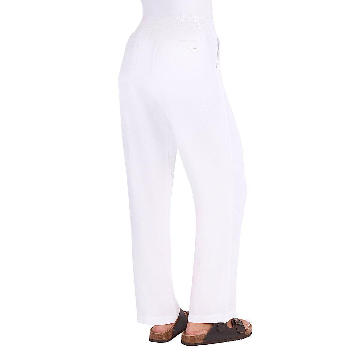 Thomas Cook Women's Eva Linen Pant - White
