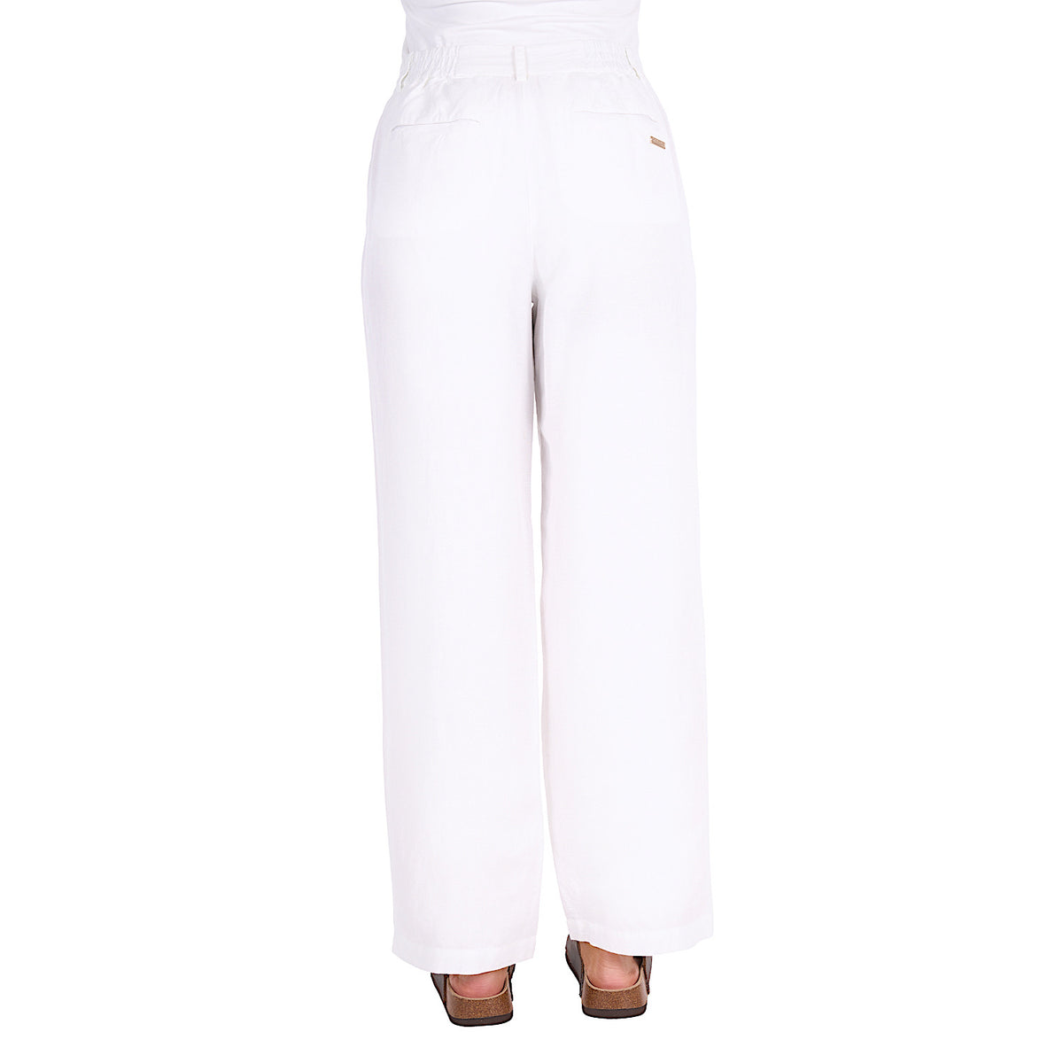 Thomas Cook Women's Eva Linen Pant - White