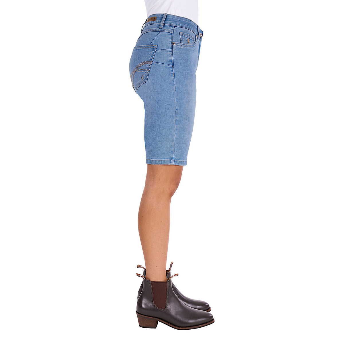 Thomas Cook Women's Ebony Denim Short - Light Wash