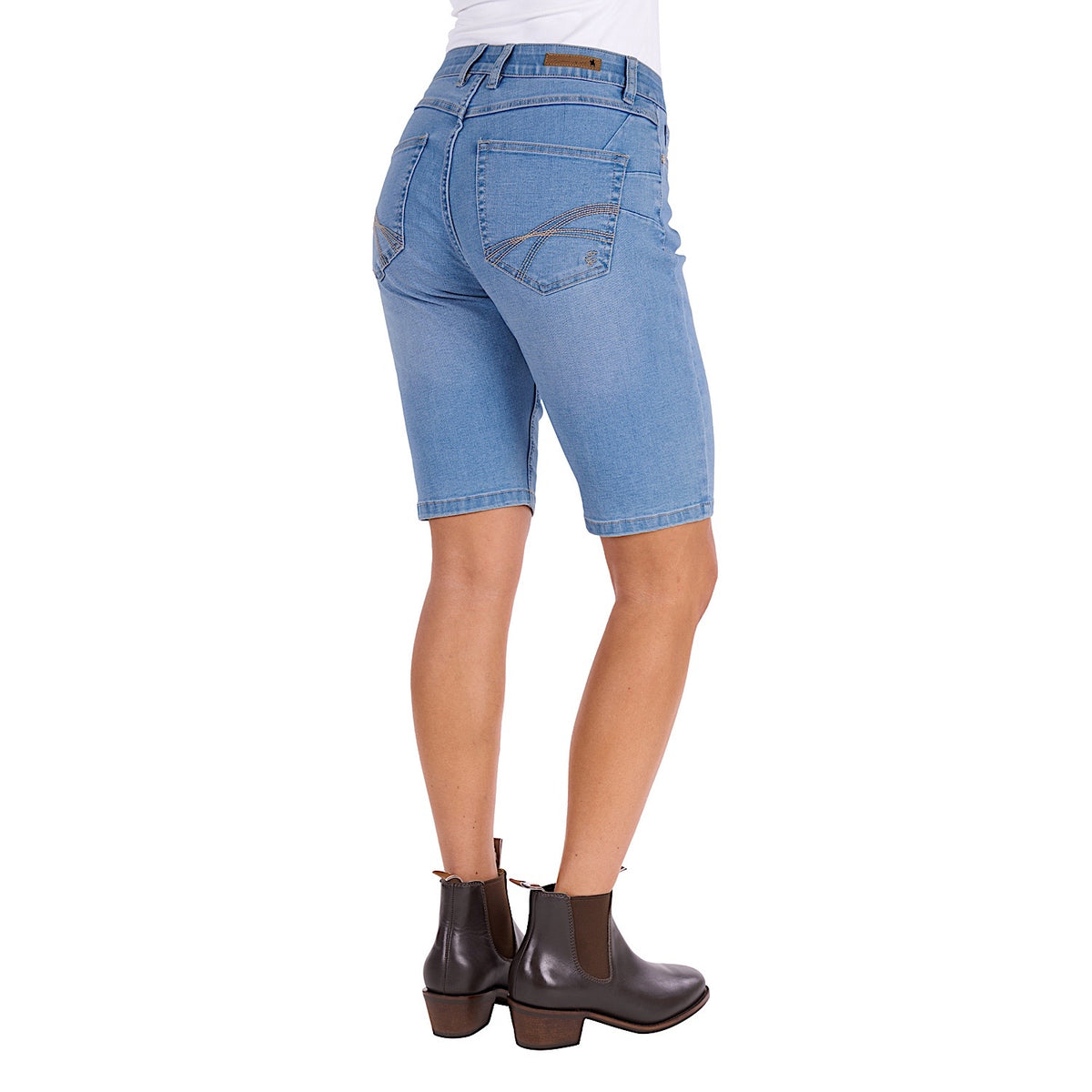 Thomas Cook Women's Ebony Denim Short - Light Wash