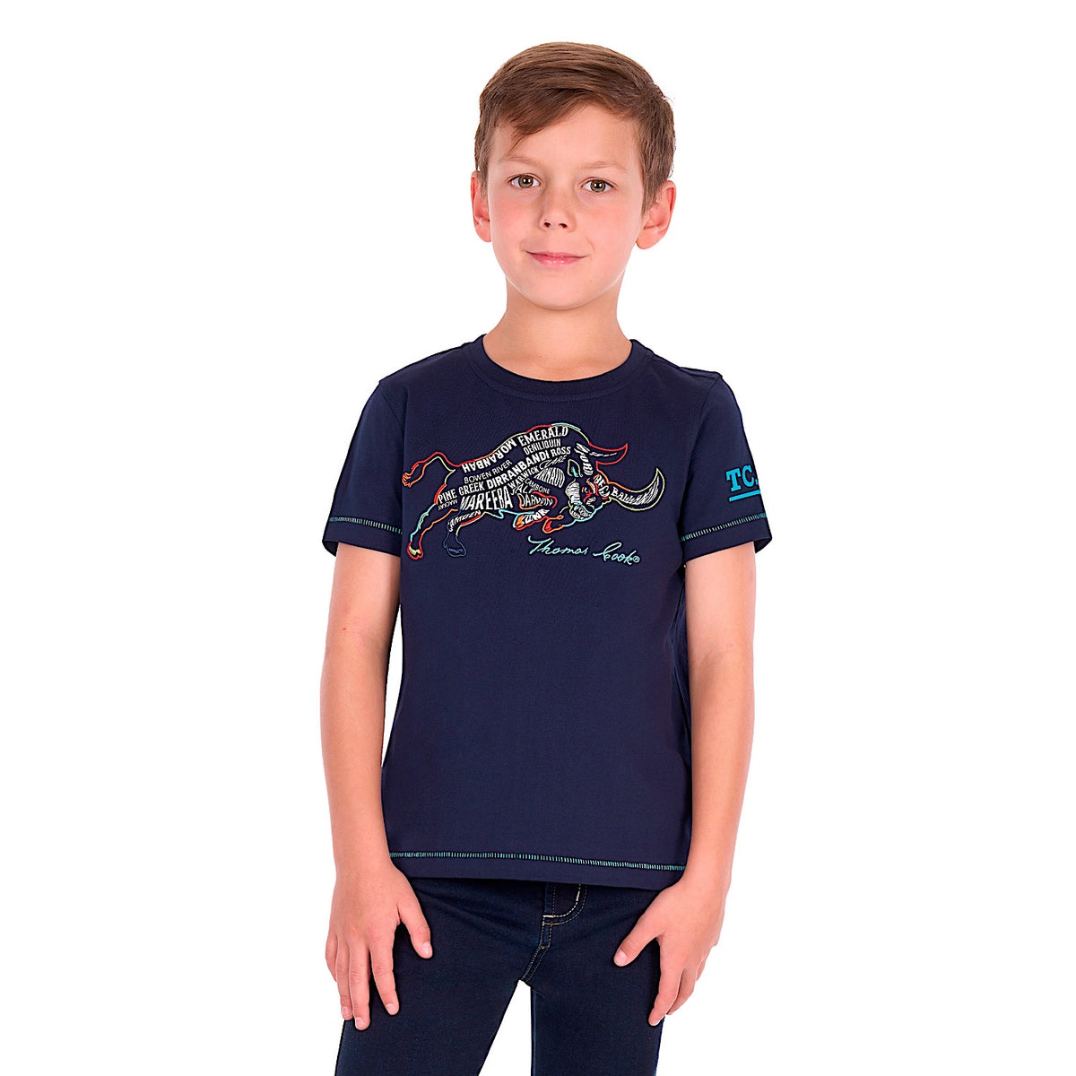 Thomas Cook Boy's Terry Tee - Navy