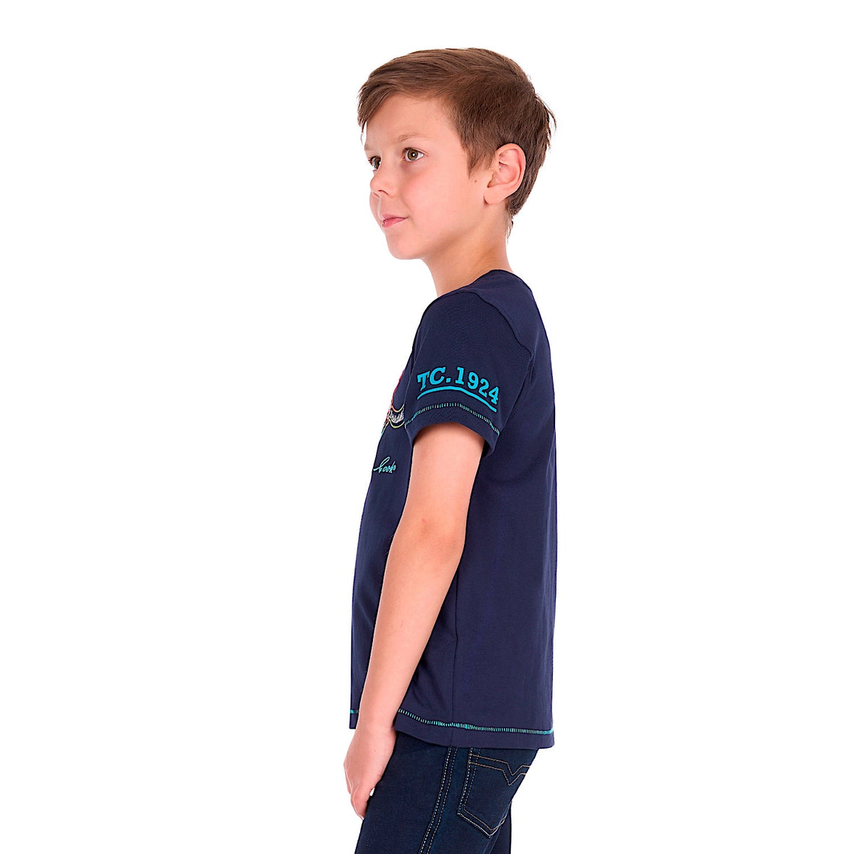 Thomas Cook Boy's Terry Tee - Navy