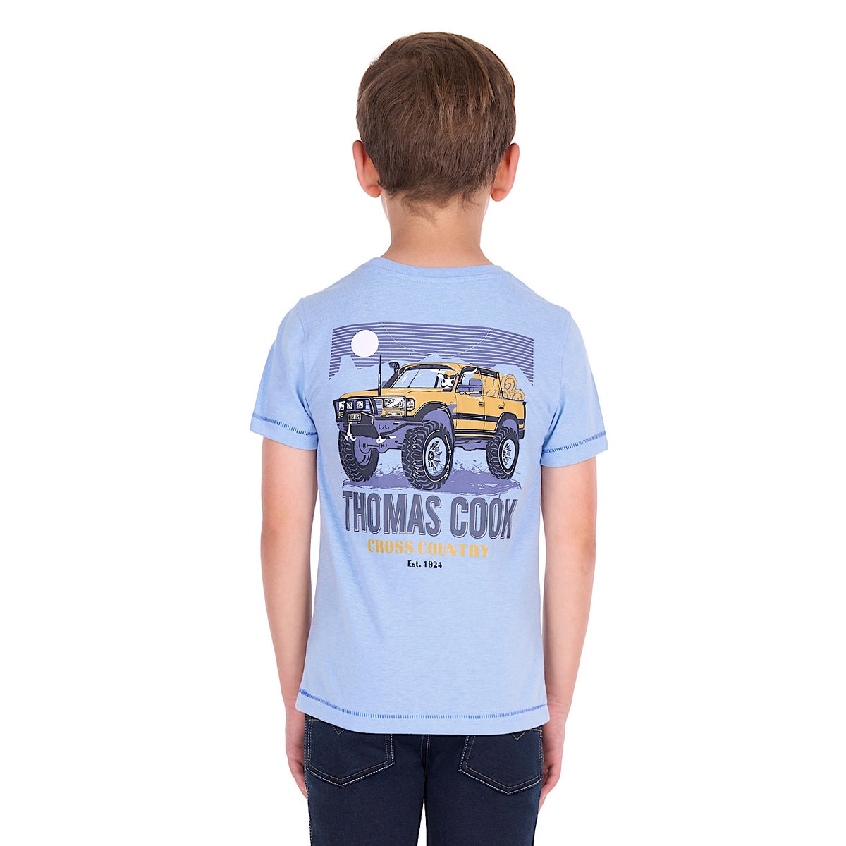 Thomas Cook Boy's Orion Tee - Light Blue