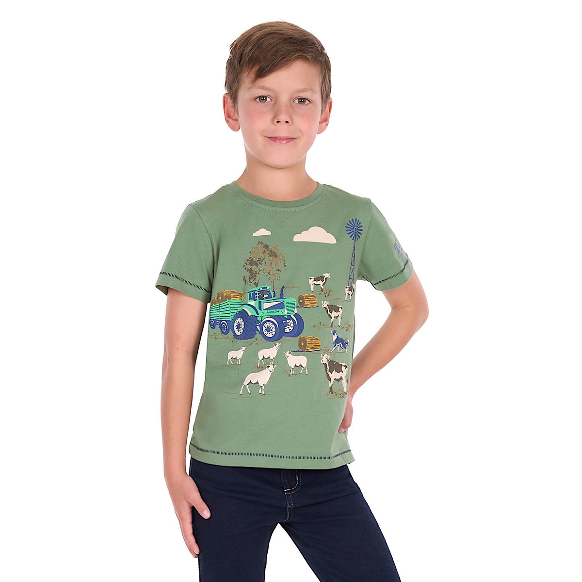 Thomas Cook Boy's Joey Tee - Light Green