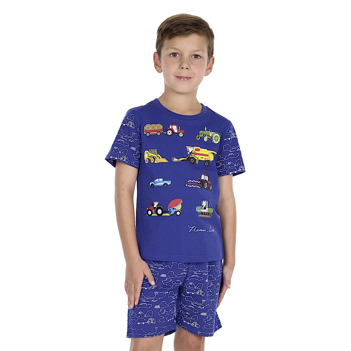 Thomas Cook Boy's Ira PJ - Royal Blue