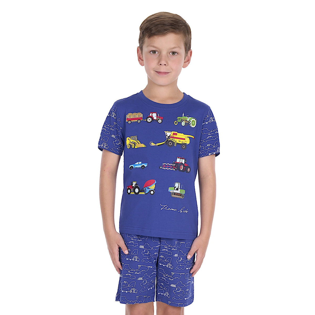 Thomas Cook Boy's Ira PJ - Royal Blue