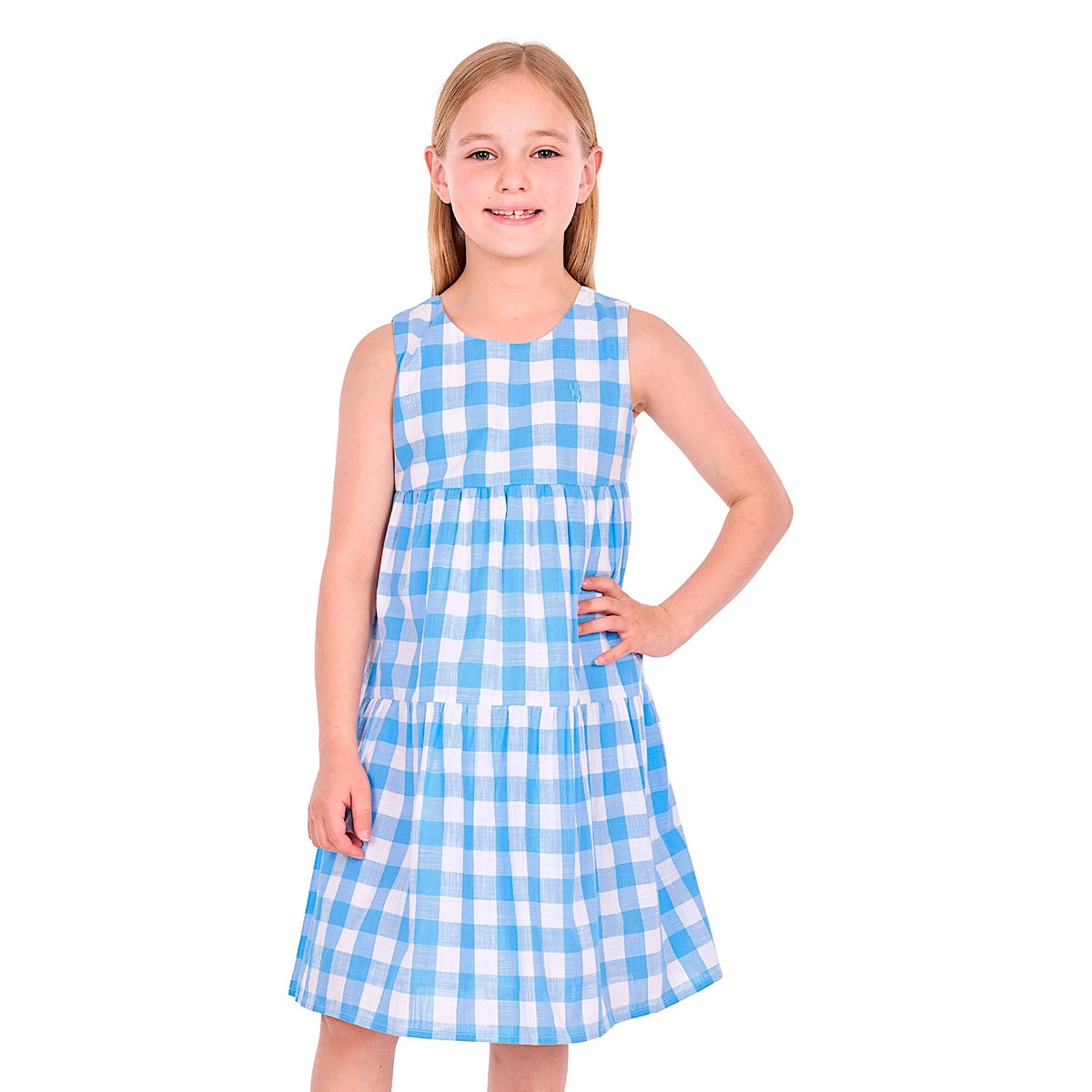 Thomas Cook Girl's Amity Dress - Blue / White