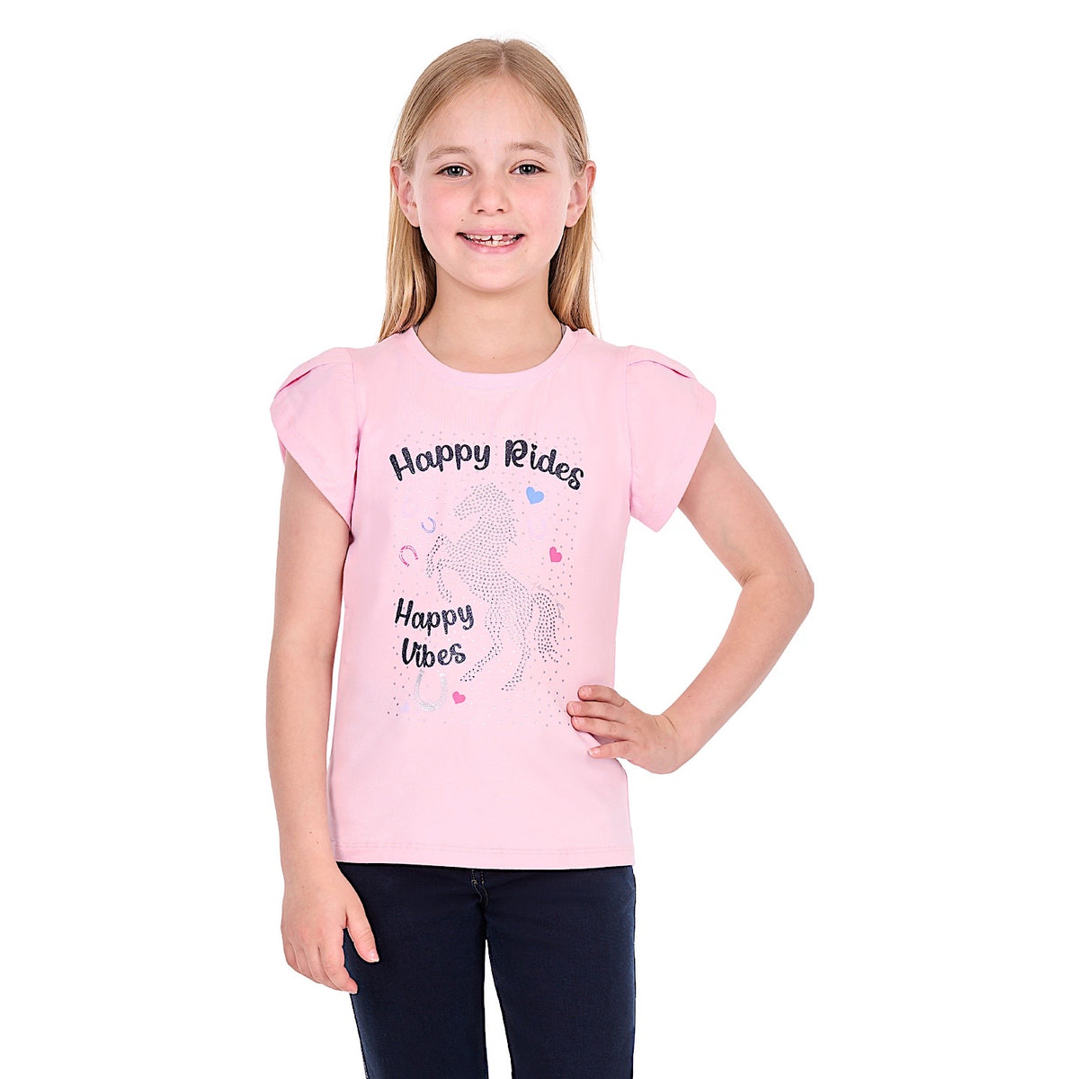 Thomas Cook Girl's Coco Tee - Pale Pink
