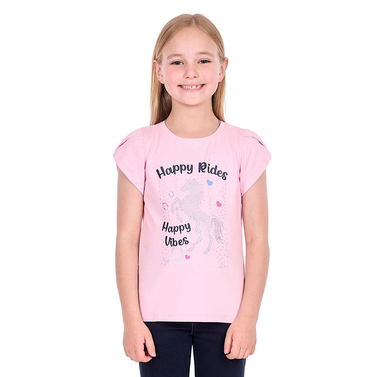 Thomas Cook Girl's Coco Tee - Pale Pink