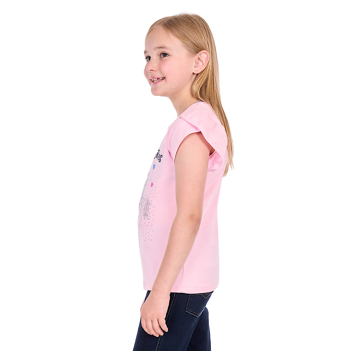 Thomas Cook Girl's Coco Tee - Pale Pink