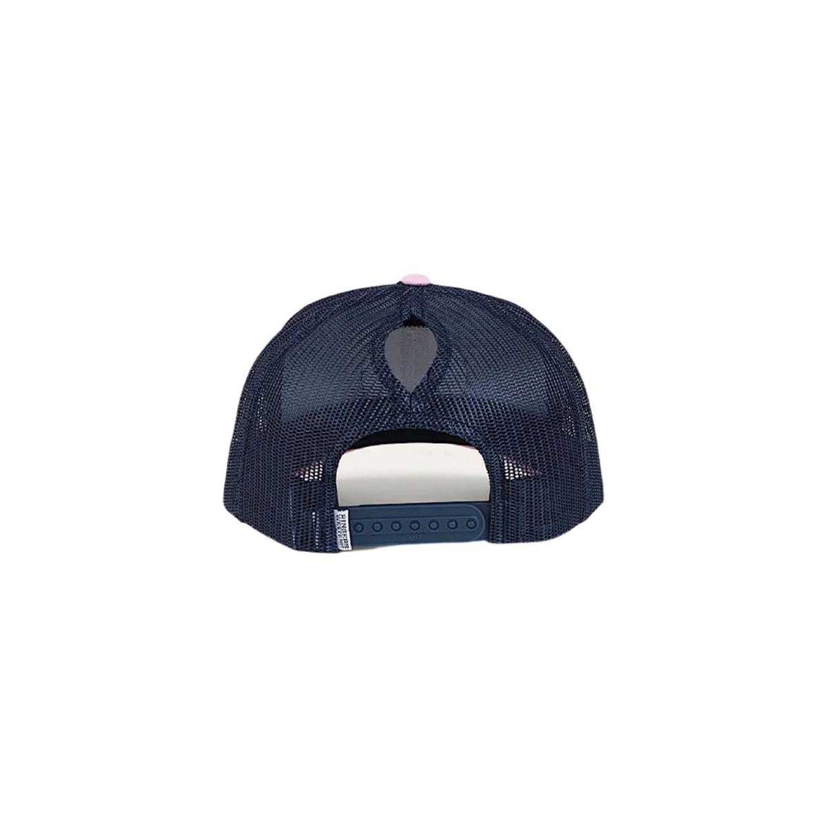 Ringers Western Tara Ponytail Trucker Cap - Navy/Pastel Pink
