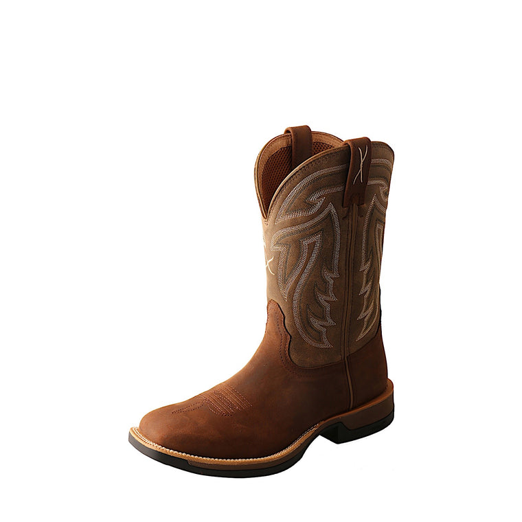 Twisted X Men's 11 Tech X Boot - Hickory/Bomber