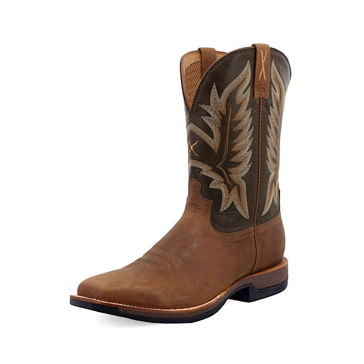 Twisted X Men’s 11 Tech X1 Western Boot - Buff Tan/Burnt Olive